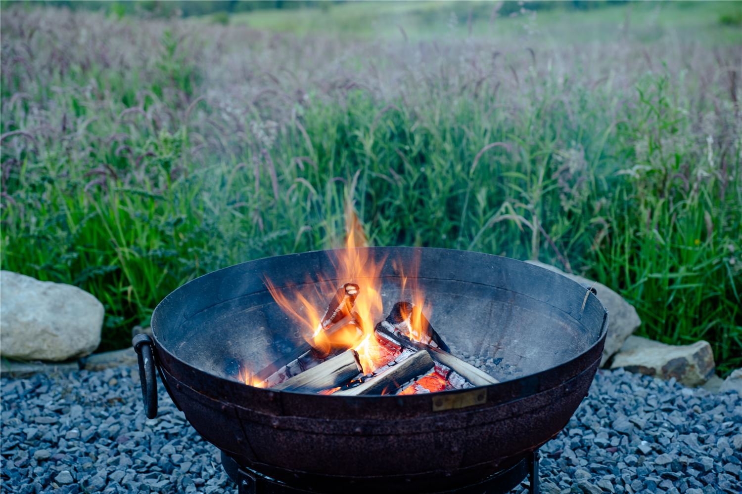 Outdoor cooking, marshmallow toasting. Escape to the countryside in this unique retreat.